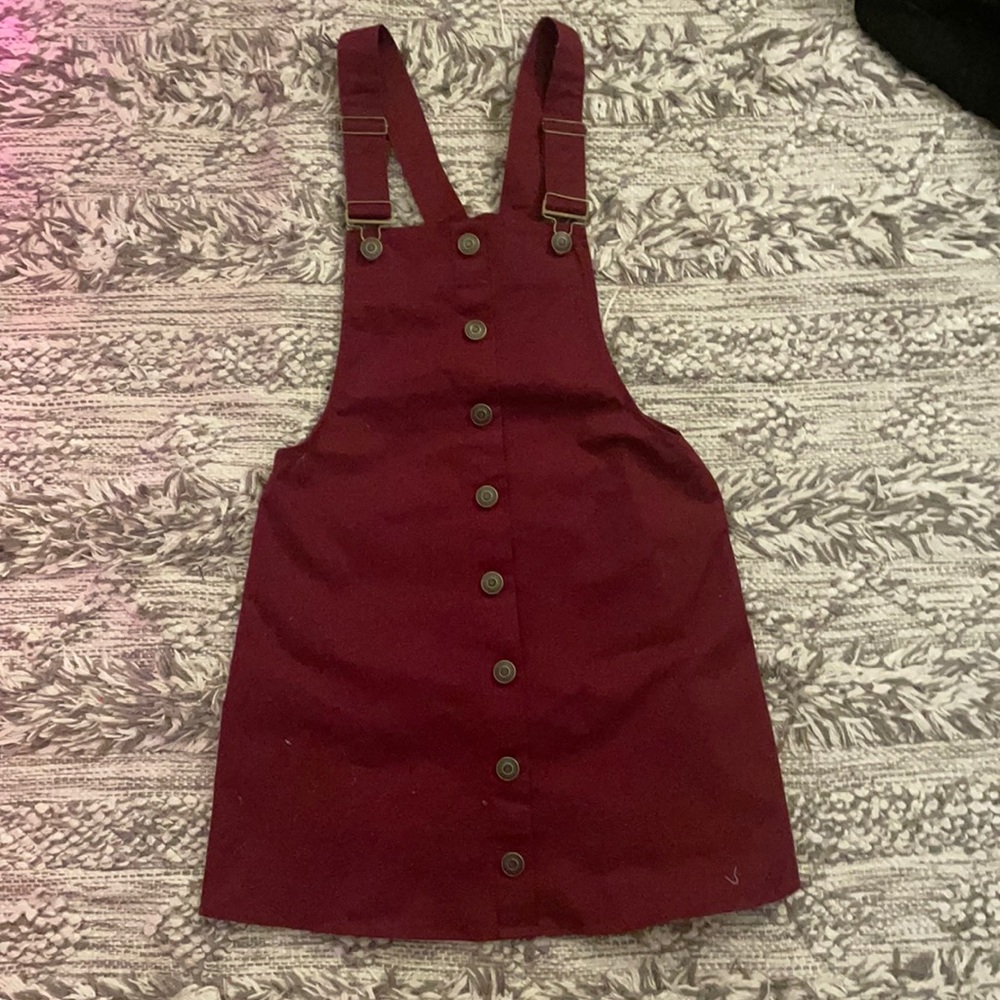 super cute ovarall dress, hardly worn